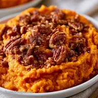 Creamy Vegan Sweet Potato Casserole
