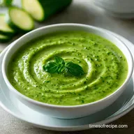 Vegan Zucchini Soup in 35 Minutes