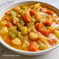 Vegetable Soup with Potatoes with Carrots