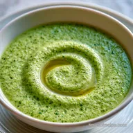 Zucchini Soup No Cream for 4 Servings