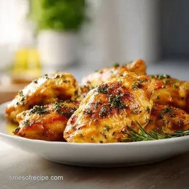 30 Min Oven Baked Boneless Skinless Chicken Thighs for 4 Servings