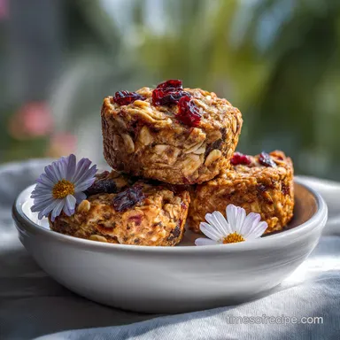 4 Ingredient Energy Oatmeal Ball with Peanut Butter