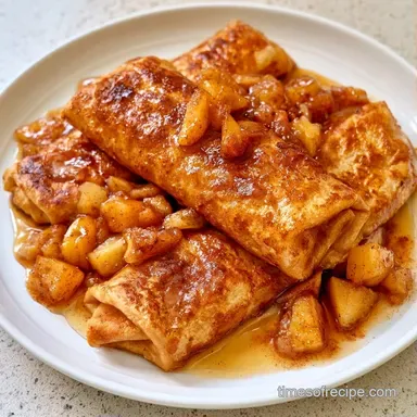Apple Enchiladas in 35 Minutes Recipe Card