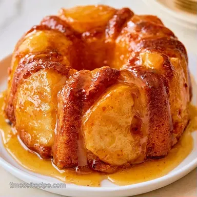 Apple Harvest Pound Cake for 12 Servings Recipe Card
