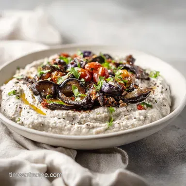 Baba Ganoush Eggplant Dip in 30 Minutes Recipe Card