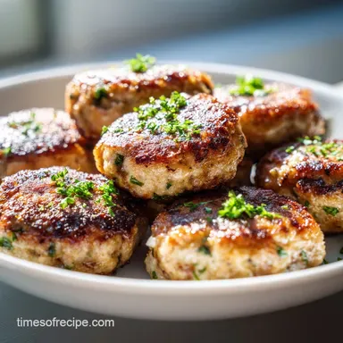 Authentic German Frikadellen Recipe for 5 Servings Recipe Card