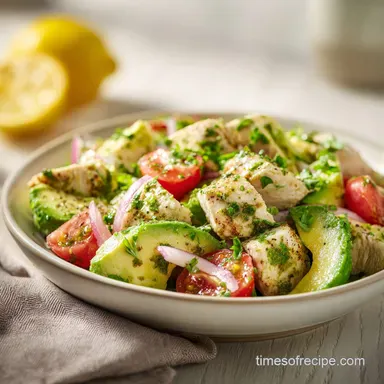 Avocado Chicken Salad Recipe Quick Creamy in 10 Minutes Recipe Card