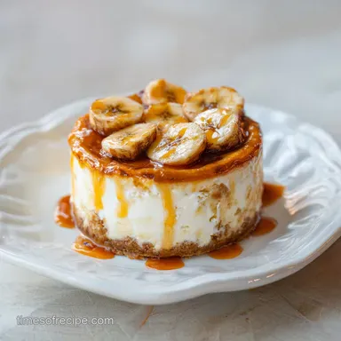 Banana Pudding Cheesecake for 13 Servings, Baked Recipe Card