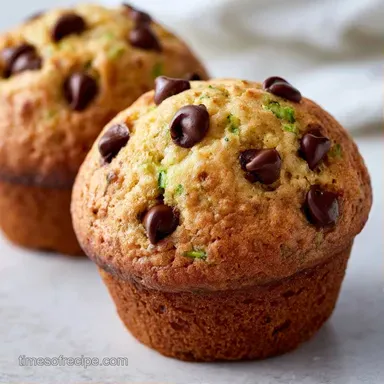 Banana Zucchini Muffins in 37 Minutes Recipe Card