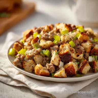 Best Sausage Stuffing Recipe: Golden