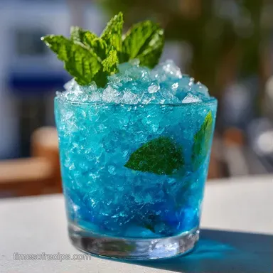 Blue Mint Julep in 15 Minutes Recipe Card