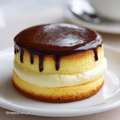 Boston Cream Cheesecake Recipe: For 12 Servings Recipe Card