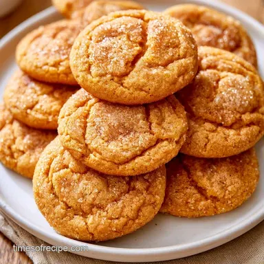 Pumpkin Snickerdoodles with Brown Butter Recipe Card