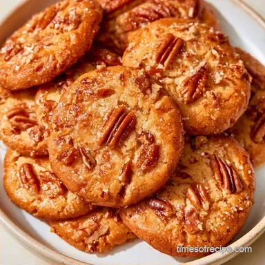 ButterPecan Shortbread Cookies: Crispy