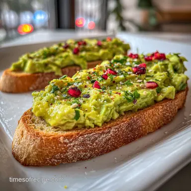 Avocado Toast Recipe in 7 Minutes