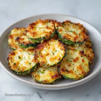 Cheesy Zucchini Bites: Crispy Baked