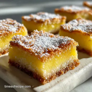 Chess Squares Recipe: Gooey Custard & Crackly Crust
