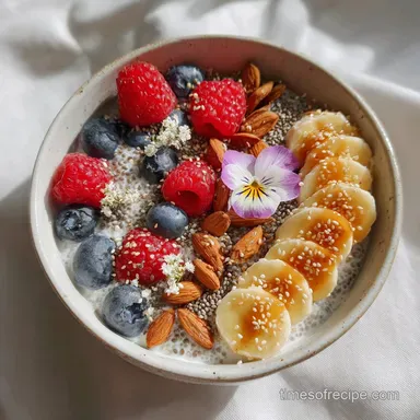 Chia Breakfast Bowl: Silky & Cooling Custard