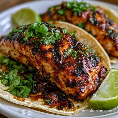 Blackened Salmon Tacos in 25 Minutes