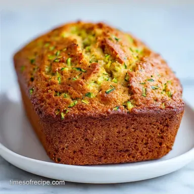 Cinnamon Zucchini Loaf: Tender Crumb