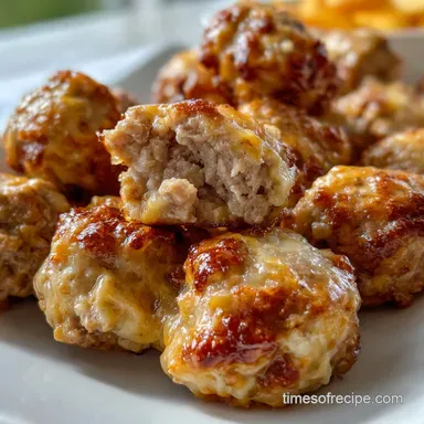 Sausage Balls Recipe: Easy, Cheesy Appetizers for Parties