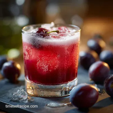 Sloe Gin Fizz Recipe: Britains Jammiest Winter Cocktail