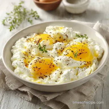Cottage Cheese Eggs in 8 Minutes