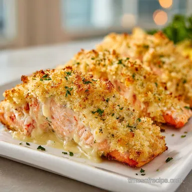 Crab Shrimp Stuffed Salmon in 30 Minutes