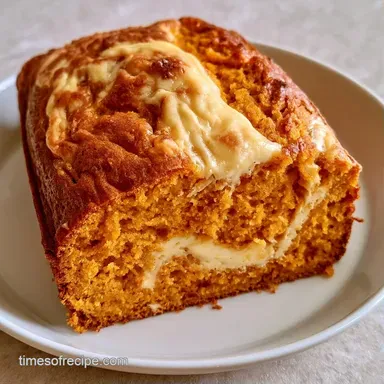 Cream Cheese Pumpkin Bread in 70 Minutes Recipe Card