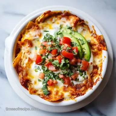 Chicken Enchilada Dip Recipe in 25 Minutes Recipe Card