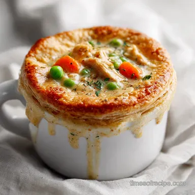 Chicken Pot Pie Soup in 30 Minutes: A Creamy Comfort Recipe Recipe Card