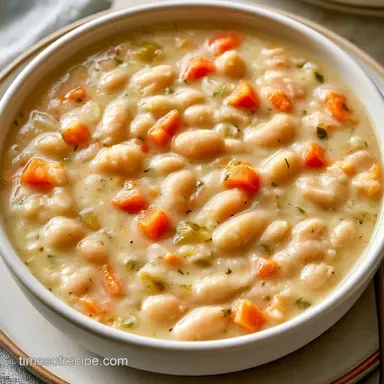 Creamy White Bean Soup in 40 Minutes