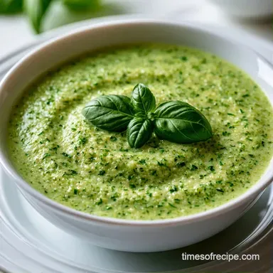 Creamy Zucchini Basil Soup in 30 Minutes Recipe Card