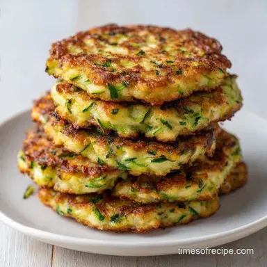 Crispy Zucchini Fritters in 25 Minutes
