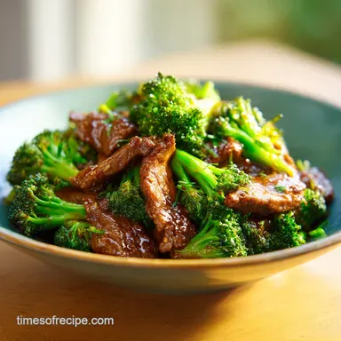 Beef and Broccoli with Tender Chuck Roast for 6 Servings