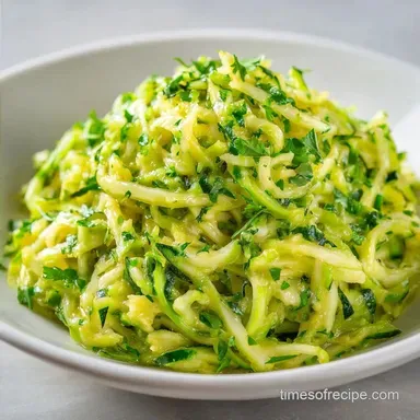 Curried Shredded Zucchini in 25 Minutes