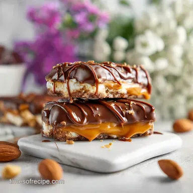Date Snickers Recipe | Vegan, No-Bake & Healthy Recipe Card
