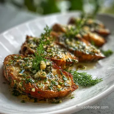 Dove Recipe with Garlic and Herbs: Pan-Seared