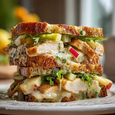 Easy Chicken Apple Sandwich Recipe: Pan-Seared Chicken