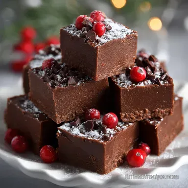 Easy Christmas Fudge Recipe: No-Bake Delight Recipe Card