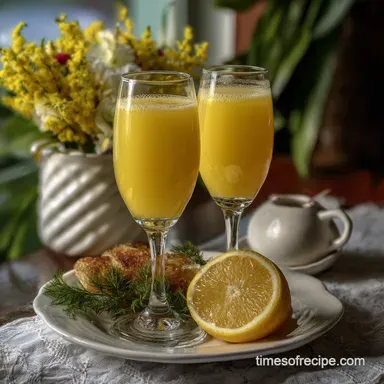 Mimosa Recipe: Crisp Ratio for Brunch Perfection Recipe Card