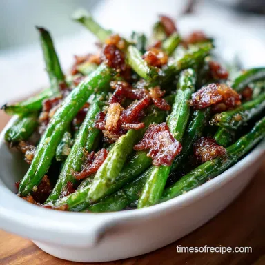Crack Green Beans Recipe Easy Side with Bacon