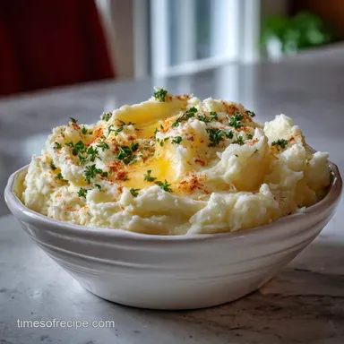 Easy Mashed Potatoes: Cloud-Like Finish in 35 Minutes Recipe Card