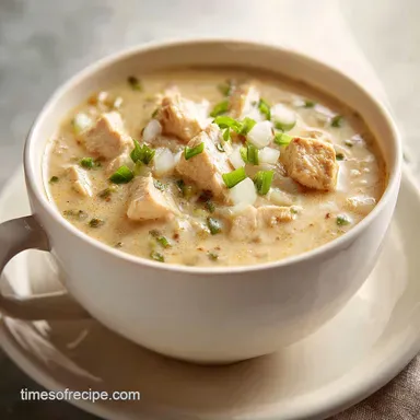 White Chicken Chili in 45 Minutes Recipe Card