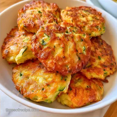 Crispy Zucchini Patties in 30 Minutes