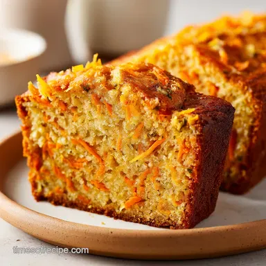 Flourless Oatmeal Carrot Cake Delight for 8 Servings Baked