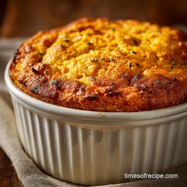 Carrot Souffle: The Fluffy Southern Living Casserole Recipe Recipe Card