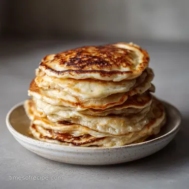 Sourdough Discard Pancakes: Fluffy and Airy for 4 Servings