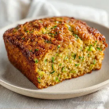 Food Processor Zucchini Cake: Tender