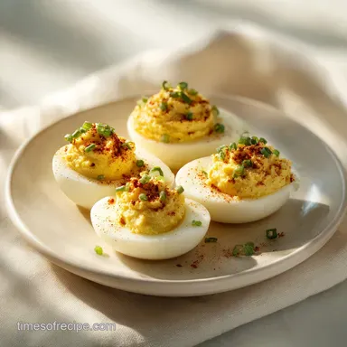 Foolproof Deviled Eggs Recipe Now: Creamy Filling Recipe Card